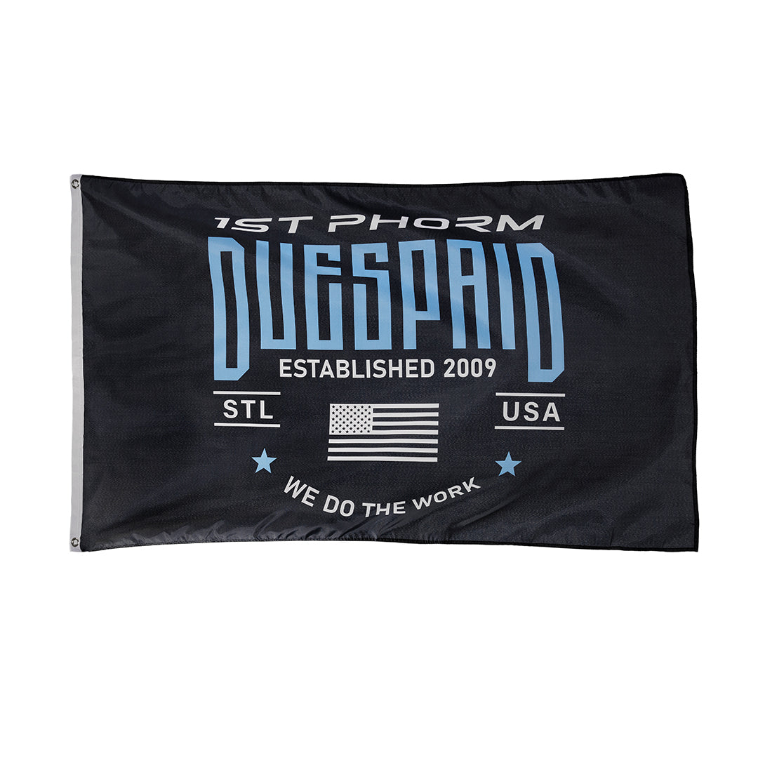 Dues Paid Wall Flag