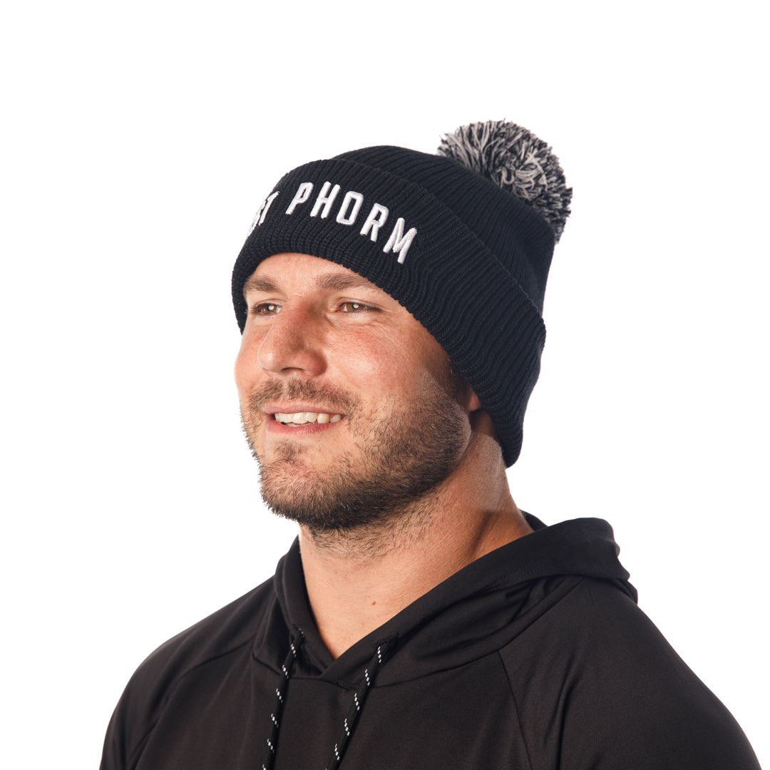 Arch Pom Beanie