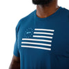 Mens Star Strapped Flag Tee