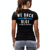 Womens We Back The Blue 2021 T-Shirt