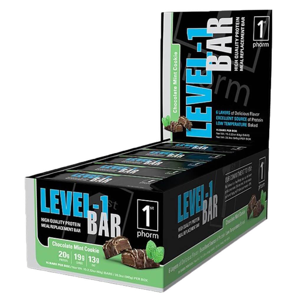 Level-1 Bar WH - Chocolate Mint Cookie (Case of 6)