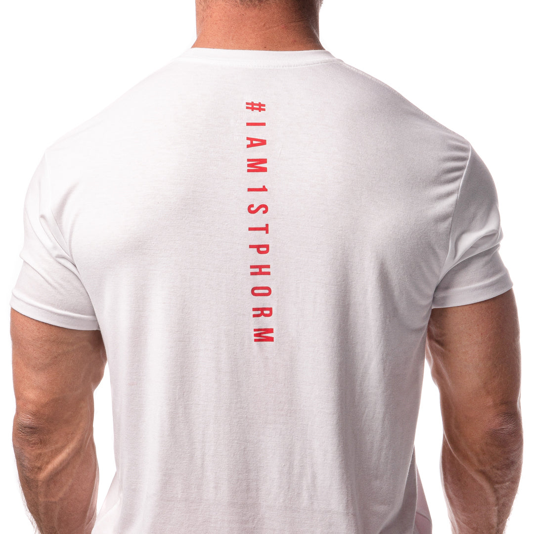 Mens Star Strapped Flag Tee