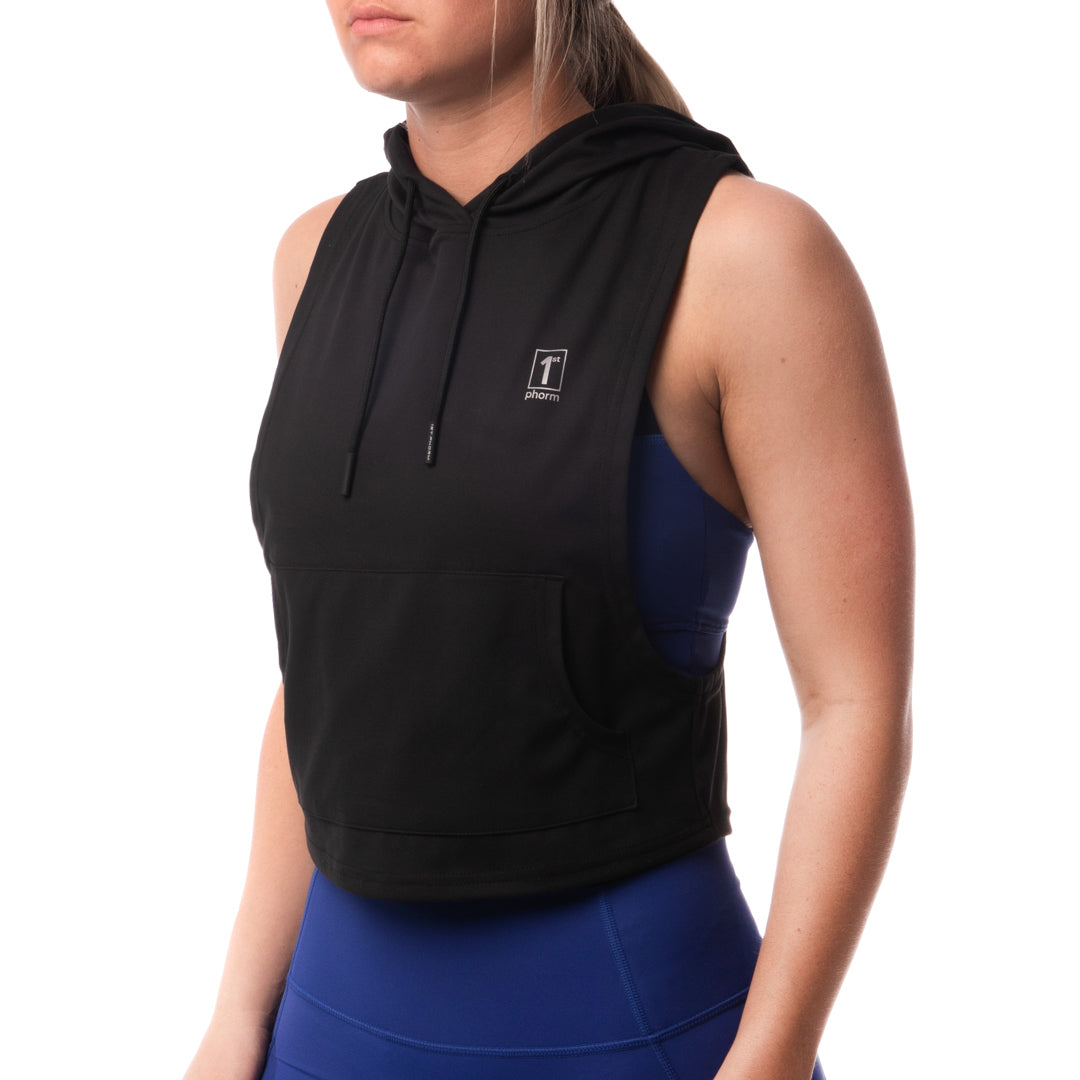 Driven Sleeveless Hoodie