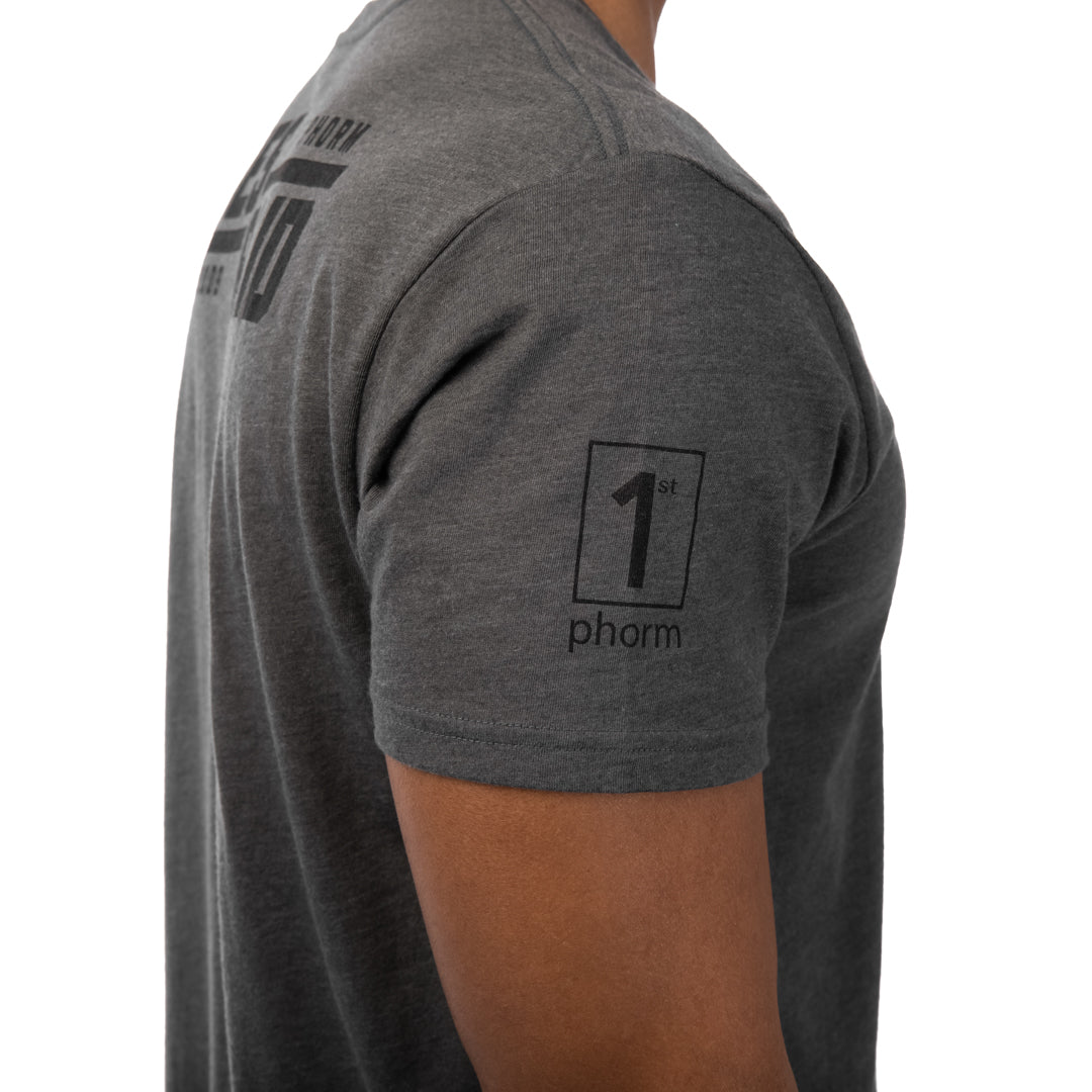 Men's Dues Paid Stacked Tee